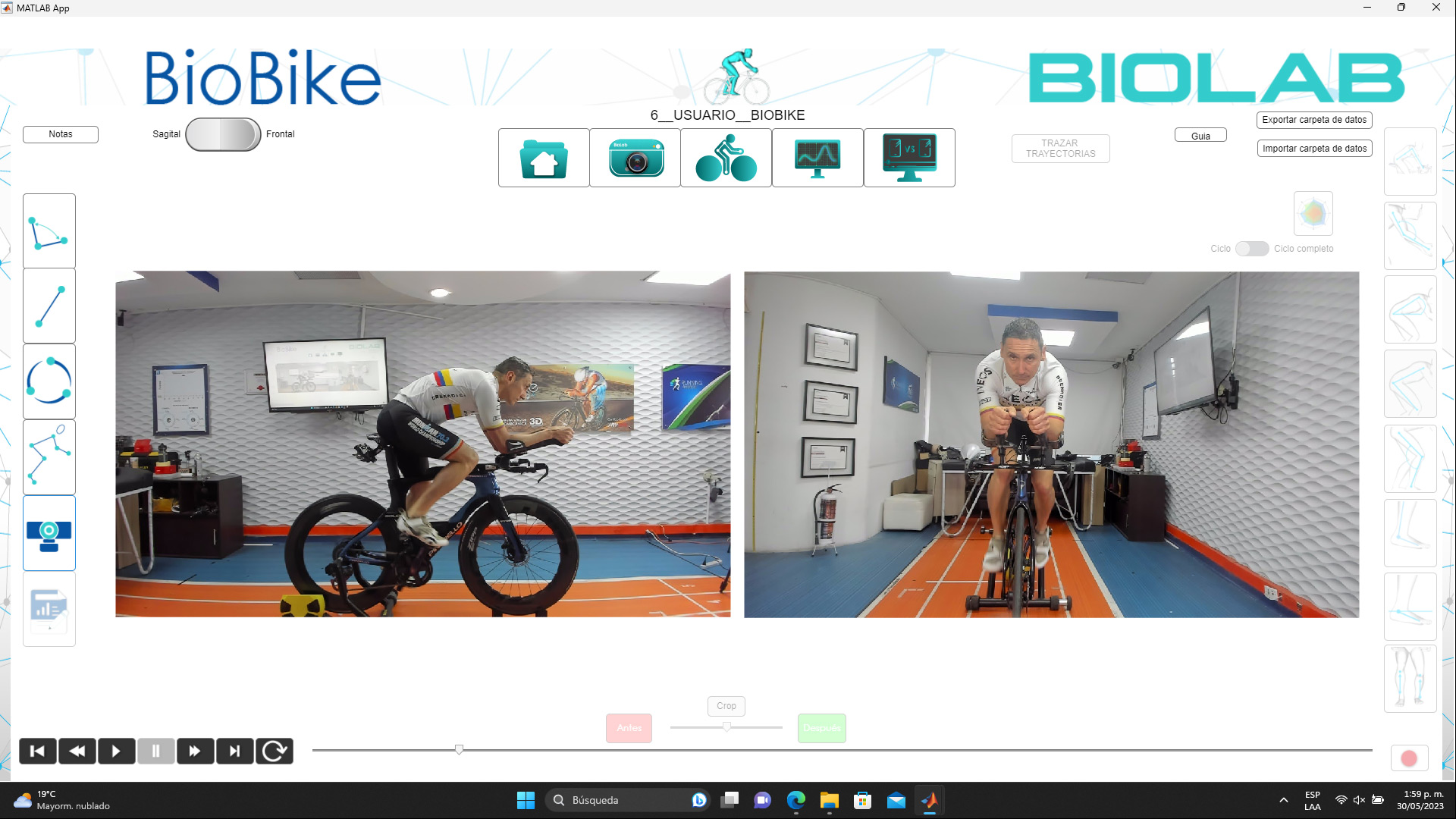 biomechanical cycling laboratory report
